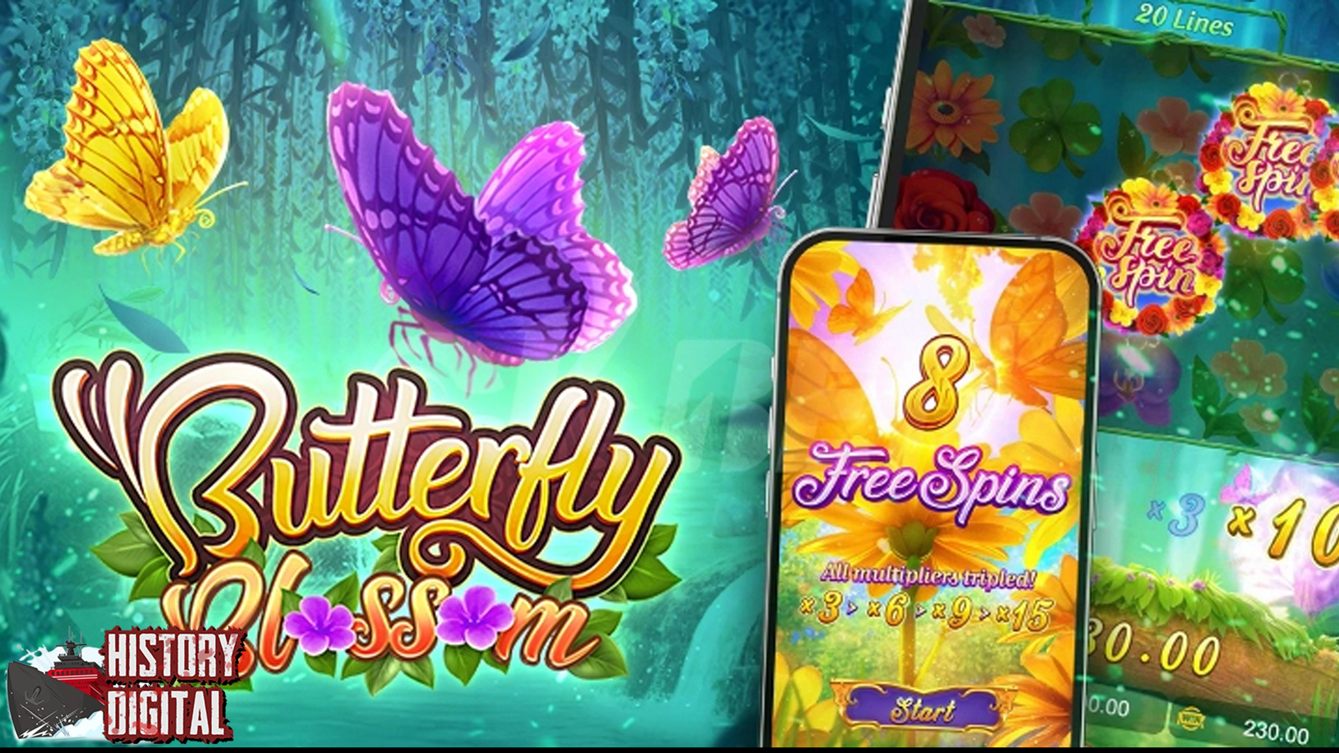 Butterfly Blossom: Slot Yang Keindahan Bunga dan Kupu-Kupu!
