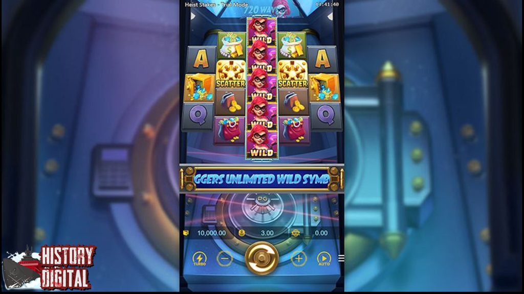 Adrenalin Memompa Saat Merampok Bank di Slot Heist Stakes!