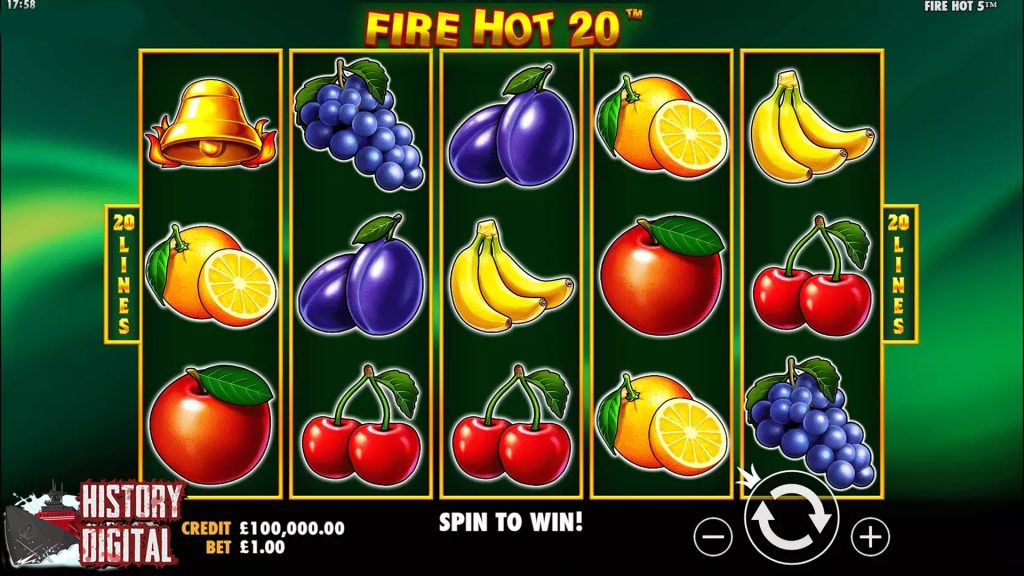 Gacor Terus Investasi Slot Fire Hot 20 Pragmatic Play Pasti Untung