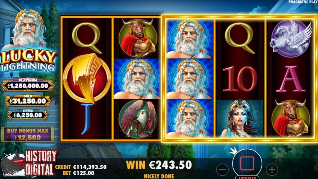 Lucky Lightning: Sensasi Petir Zeus, Gacornya Bikin Jantungan!