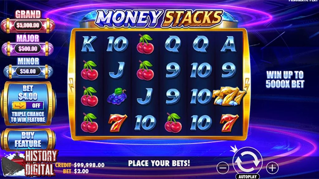Money Stacks: Slot dengan Pengganda Kemenangan Fantastis!