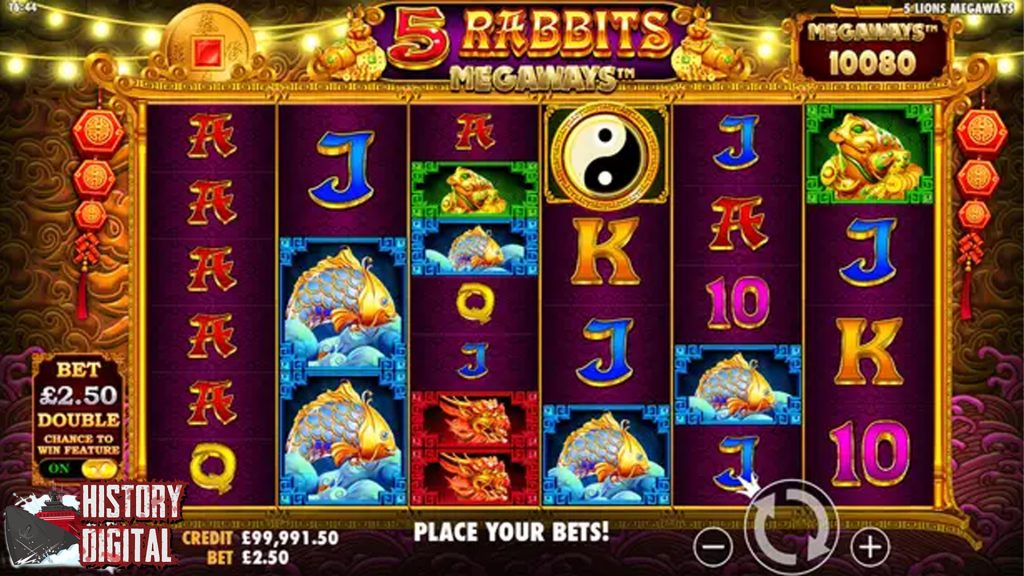Slot Online 5 Rabbits Megaways Bawa Keuntungan Tiada Henti!