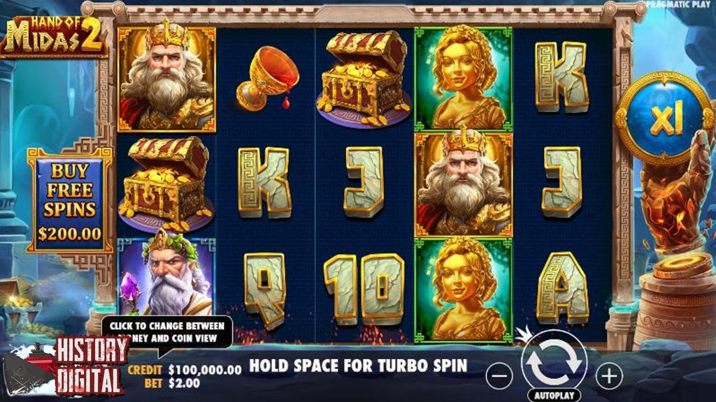 Dari Mitologi Jadi Miliarder? Kisah Sukses di Slot Hand of Midas 2!