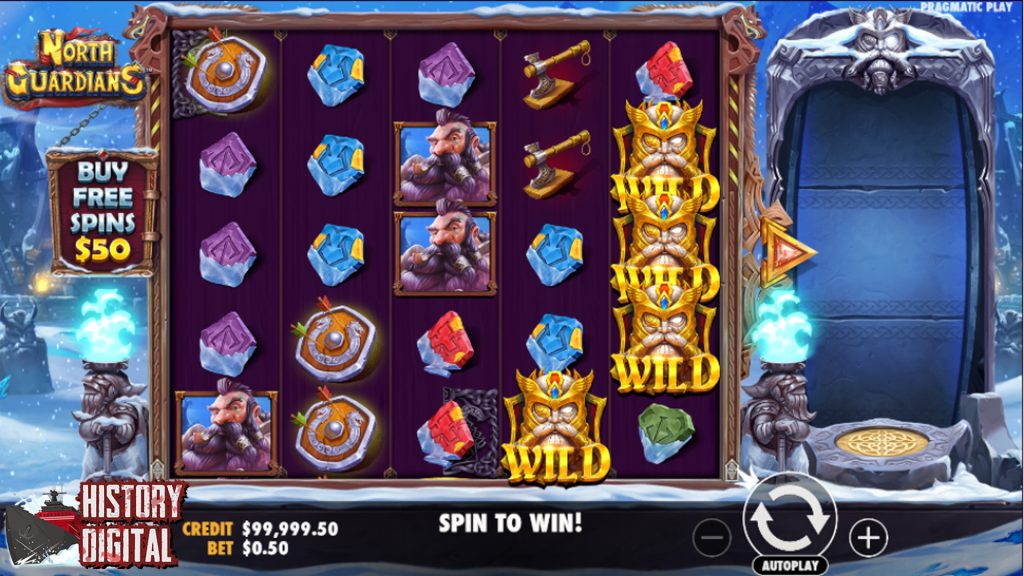 North Guardians Lebih dari Viking Gerbang Keberuntungan Slot ini!