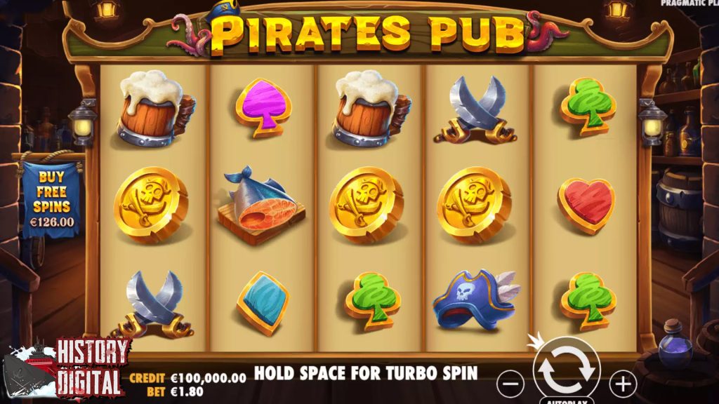 Pirates Pub Kejar Harta Karun di Slot Deposit OVO Gacor!