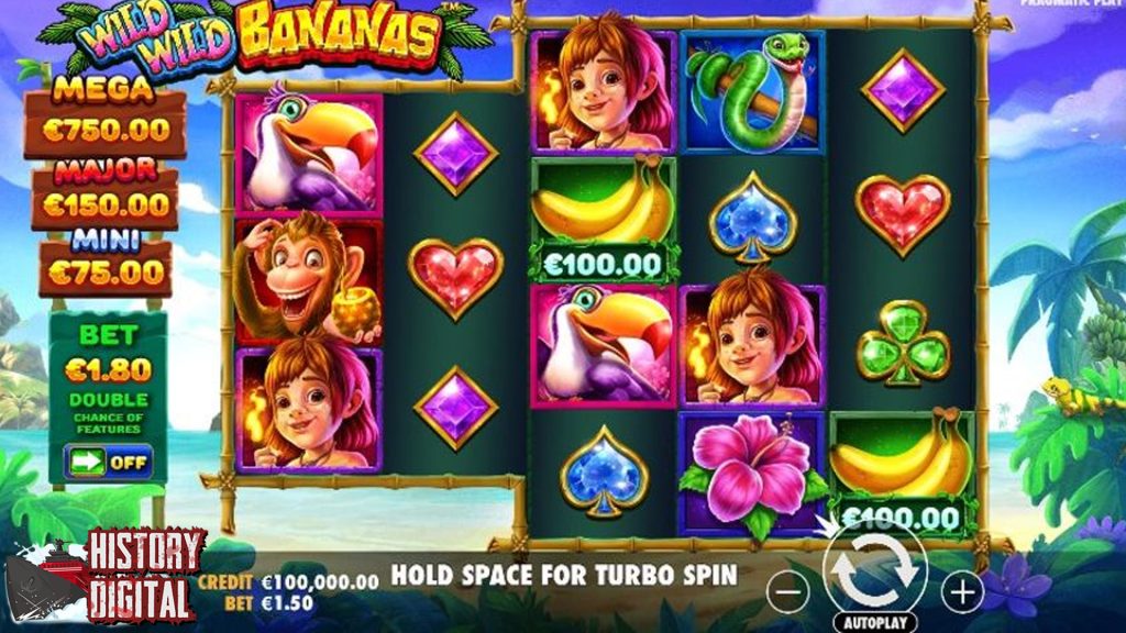 Slot Rtp Tinggi Wild Wild Bananas Buahnya Kaya Hadiah!