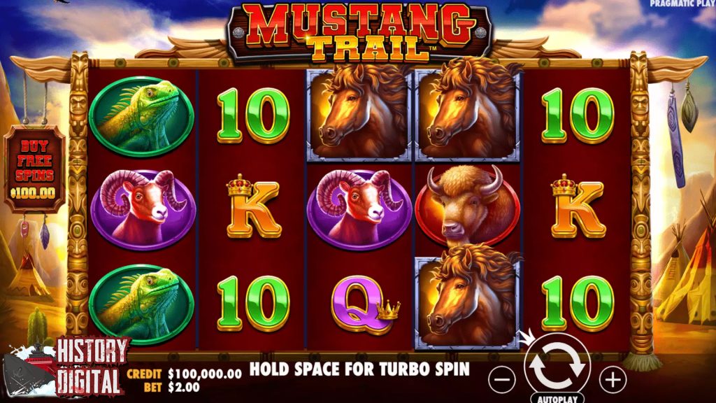 Mustang Trail di Ruby8000, Bawa Kecepatan ke Dompetmu!