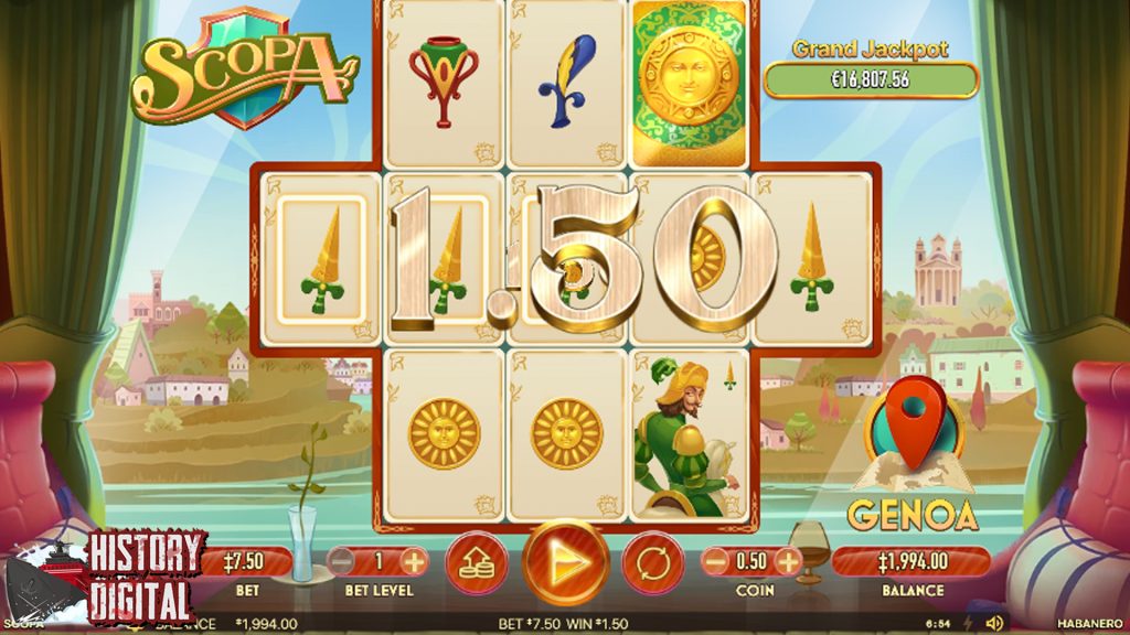 Hit the Deck Slot Mewah Scopa Action at Ruby8000 Login!