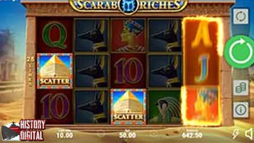 Scarab Riches 52 Misteri Slot Online Disembunyikan