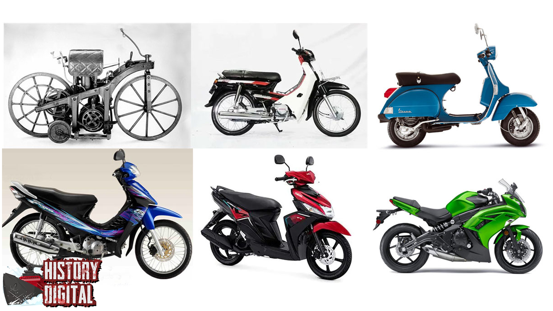 Sejarah Motor Indonesia 6 Super Masa ke Masa