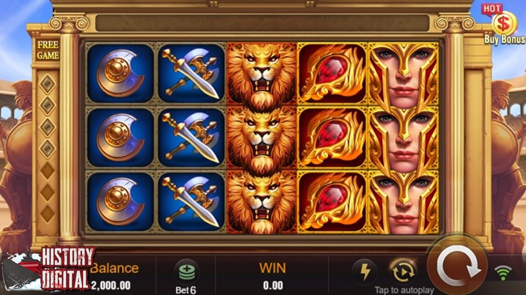 Roma Gladiator Bonus Siap Beraksi Ruby8000 Link!