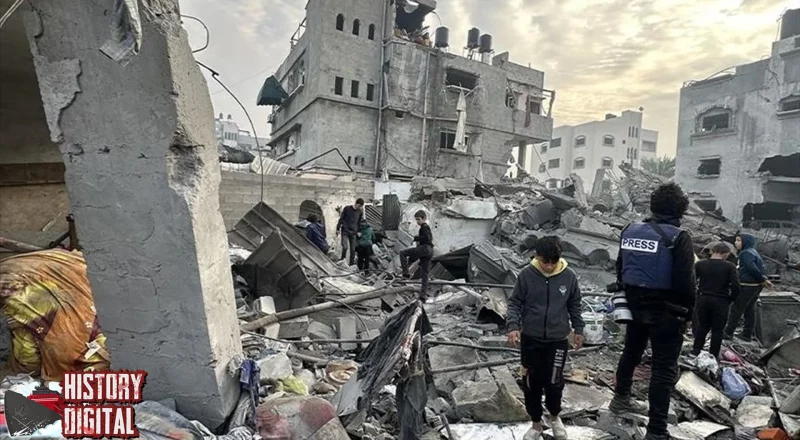 Israel Serang Gaza Saat Gencatan Resmi 100 Warga Tewas 3 Israel Serang Gaza Saat Gencatan Resmi 100 Warga Tewas