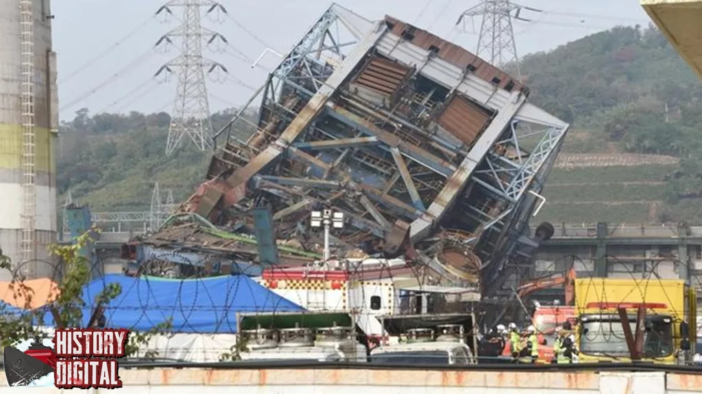Insiden Menara Runtuh di Korsel, 3 Orang Jadi Korban