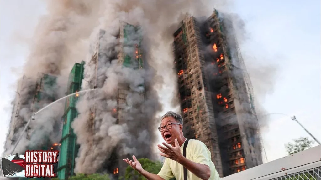 Apartemen Hong Kong Terbakar 200 Orang Jadi Korban