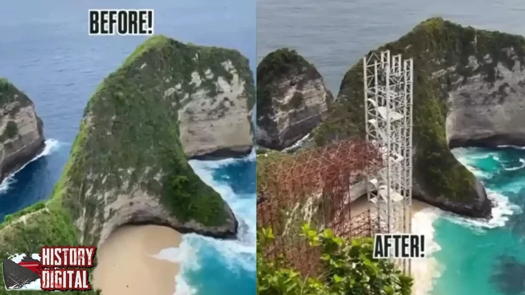 Pantai Kelingking Bali, 10 Cerita Lift Kaca baru Ngegas 2 Pantai Kelingking Bali, 10 Cerita Lift Kaca baru Ngegas
