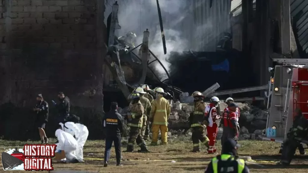 Meksiko Berduka: Jet Jatuh, 7 Orang Jadi Korban!