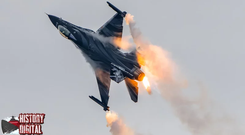 Tragedi di California: Jet Tempur F-16 Hancur Berkeping